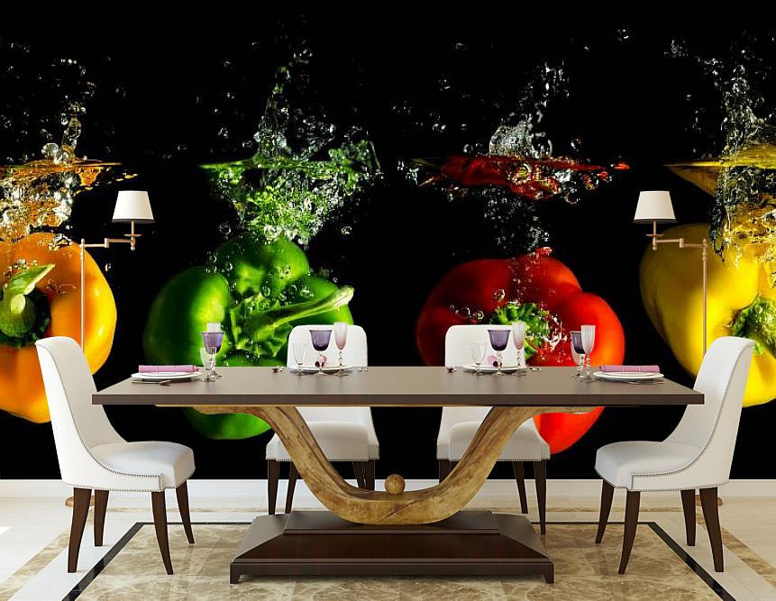 Fototapeta do kuchni warzywa